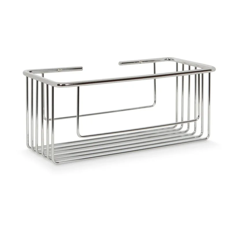 Beltrán - Jabonera de rejilla rectangular profunda para atornillar Beltrán.