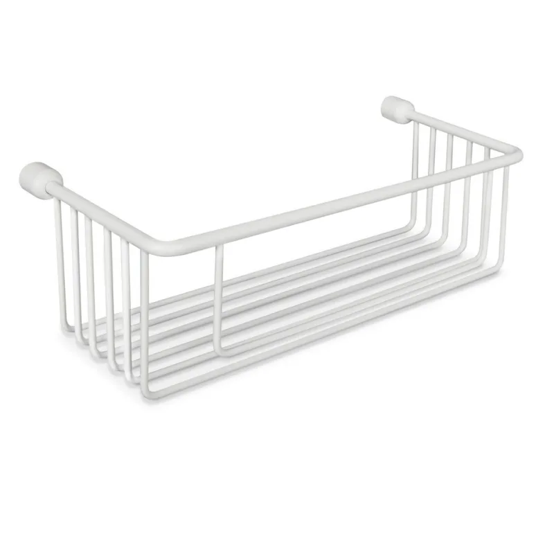 Beltrán - Jabonera de rejilla rectangular profunda para atornillar Beltrán.