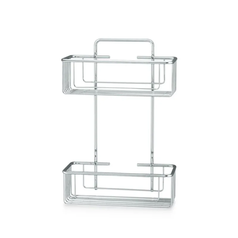 Beltrán - Jabonera de rejilla con 2 cestas rectangulares profundas para atornillar Beltrán.