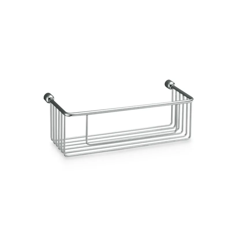 Beltrán - Jabonera de rejilla rectangular profunda con plafón para atornillar Beltrán.