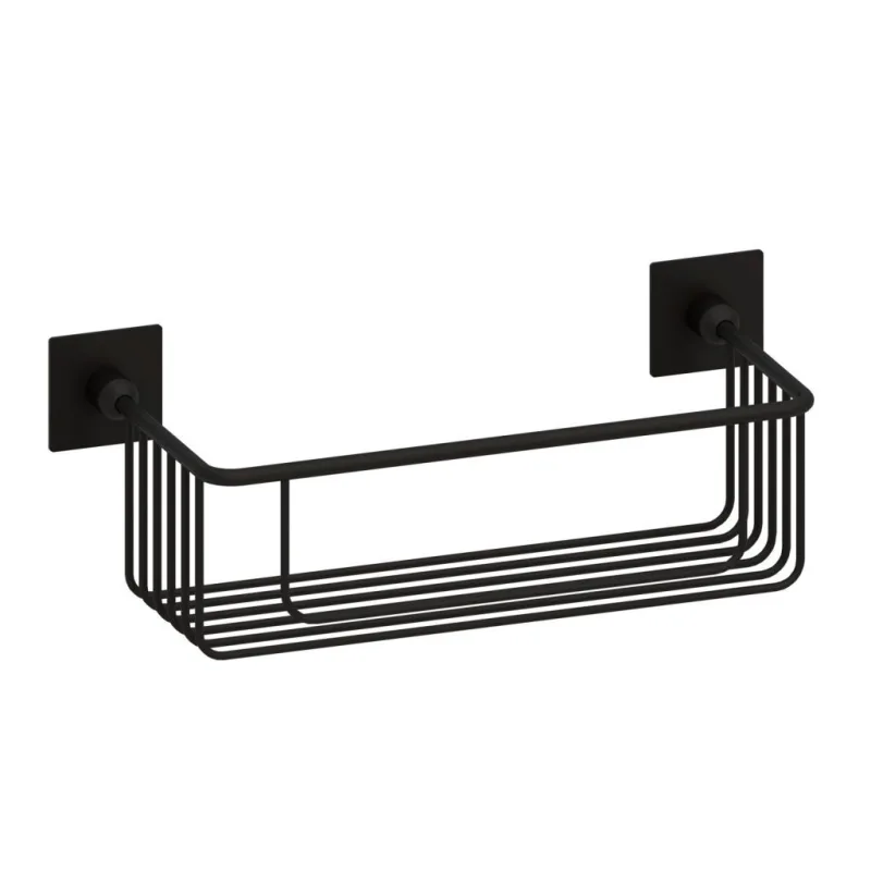 Beltrán - Jabonera de rejilla rectangular con plafón con adhesivo Beltrán.