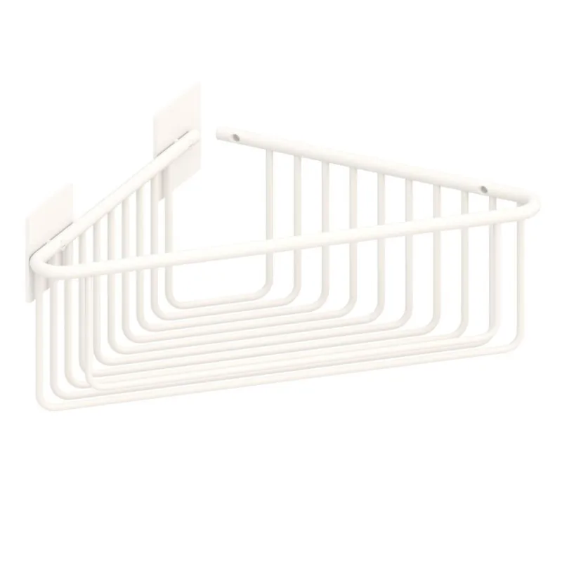 Beltrán - Jabonera rinconera de rejilla profunda con adhesivo Beltrán.