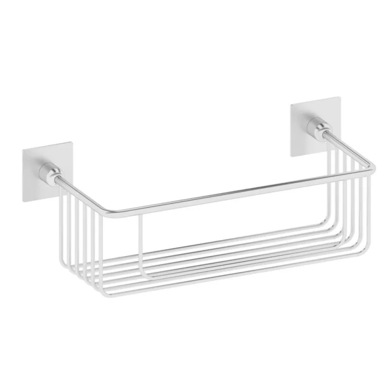 Beltrán - Jabonera de rejilla rectangular con adhesivo Beltrán.