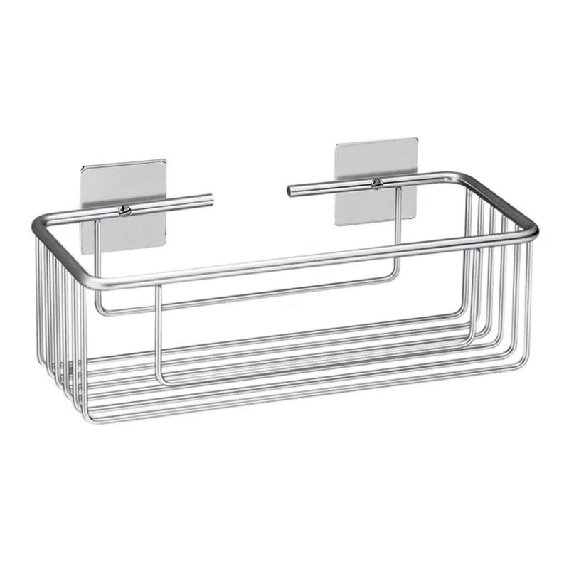 Beltrán - Jabonera de rejilla rectangular con adhesivo Beltrán.