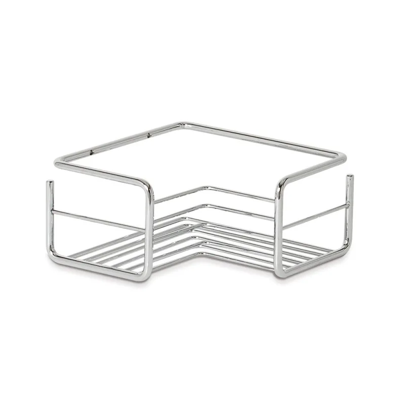 Beltrán - Jabonera rinconera cuadrada para atornillar Beltrán.