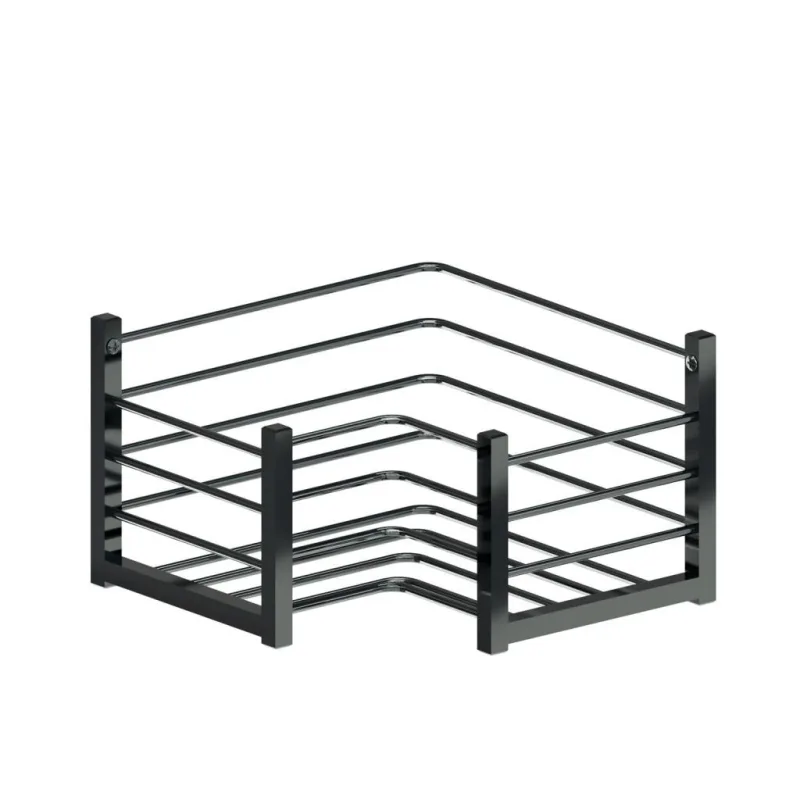 Beltrán - Jabonera rinconera cuadrada para atornillar Beltrán.