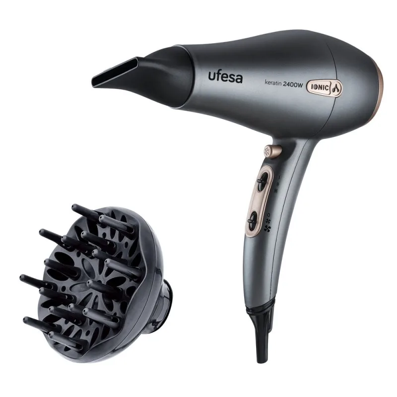 Ufesa - Secador de pelo Ufesa SC8470 Keratin.