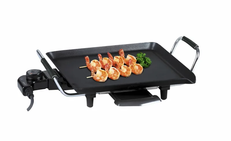 Sogo - Barbacoa eléctrica Sogo SS1216 cuadrada.