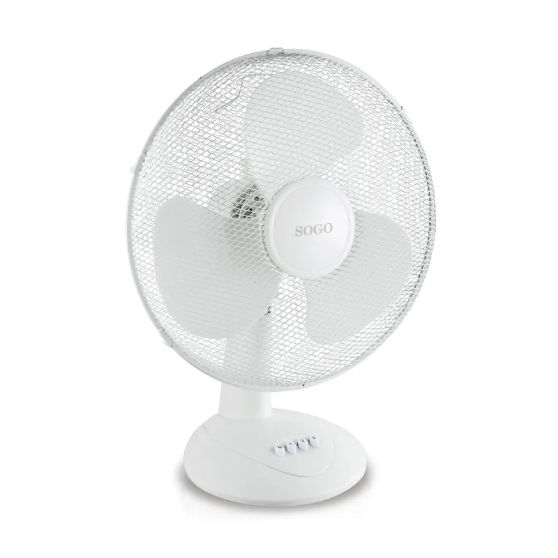 Sogo - Ventilador de mesa Sogo con 3 velocidades oscilante 16.