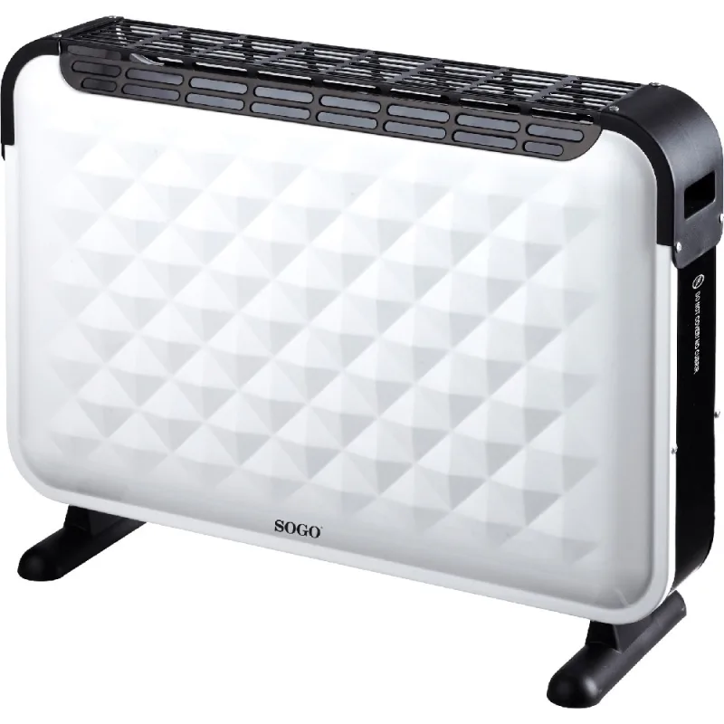 Sogo - Convector Portátil Eléctrico Sogo CAL-SS-18425 Turbo 2000W.