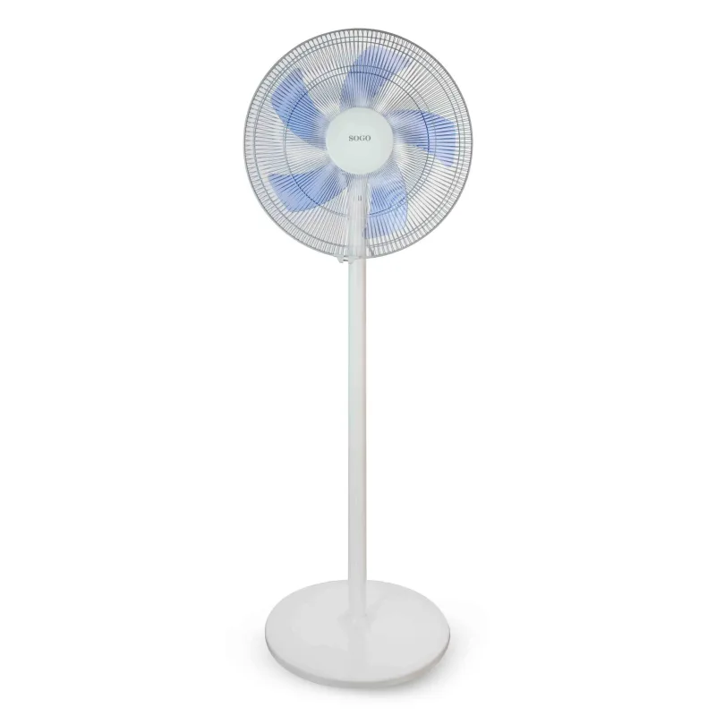 Sogo - Ventilador de pie Sogo VEN-SS-21245-W Deluxe 16' base redonda blanco.