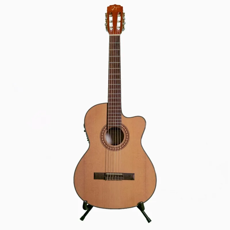OQAN - Guitarra clásica con Previo Oqan Qgc-20Ce.