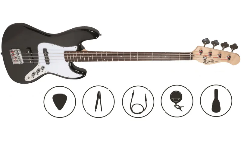 OQAN - Pack de Bajo Oqan Qbe-Jb35 Bk Bass Pack.