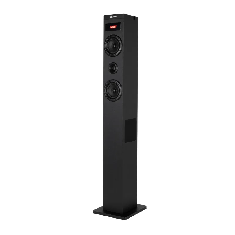 NGS - Torre de Sonido Sky Charm 80W compatible con tecnología Bluetooth, Incluye mando a distancia NGS.