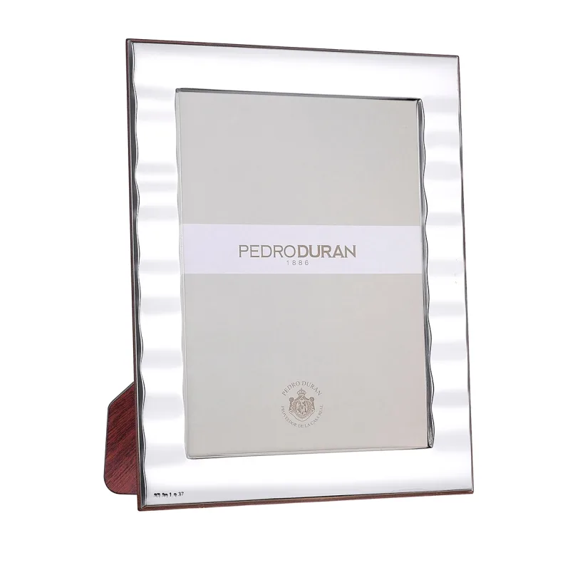 Pedro Durán - Marco de fotos plateado Pedro Durán de la colección Duna.