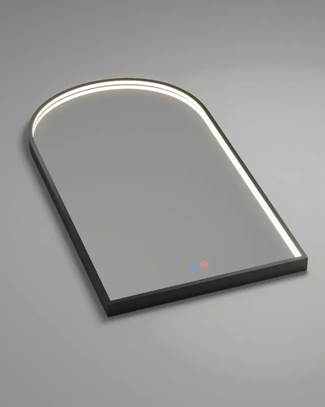 Ledimex - Espejo de baño capilla negro Roma Ledimex.