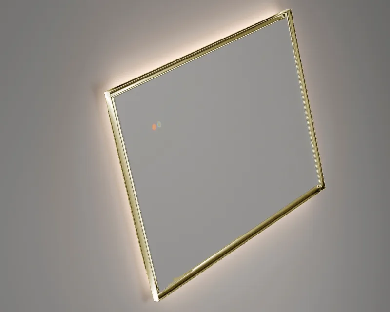 Ledimex - Espejo de baño cuadrado California Ledimex.