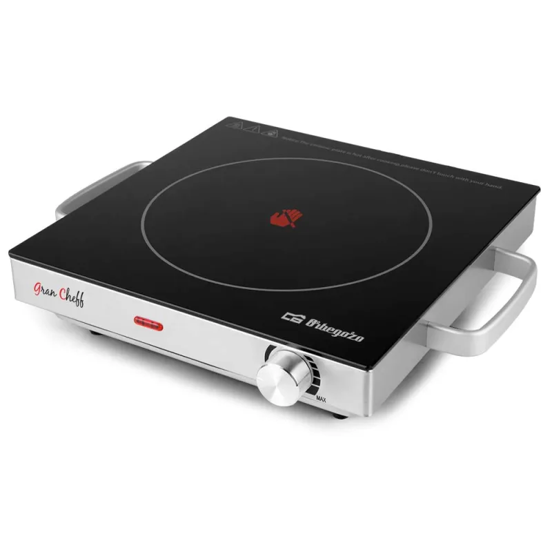 Orbegozo - Placa vitrocerámica portátil Orbegozo PCE 5000 termostato regulable.