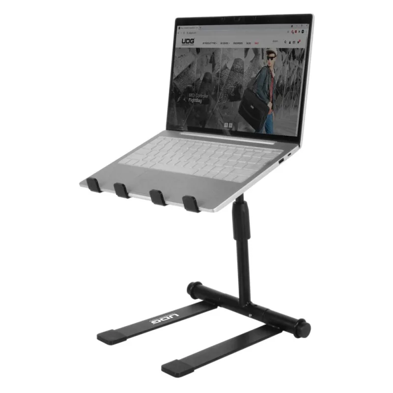 UDG - Soporte para laptop UDG U96111BL - Ultimate Height ADJustable Laptop Stand Black.
