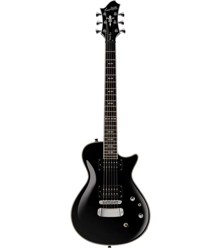 HAGSTROM - Guitarra Eléctrica Single Cut Hagstrom Ultra Swede BLK.