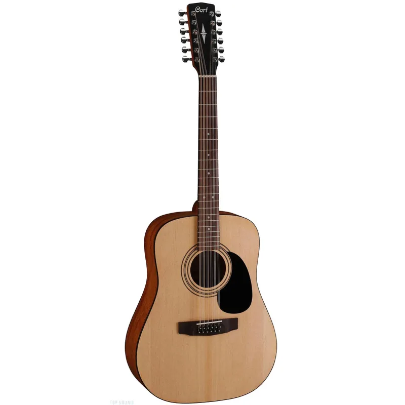 CORT - Guitarra acústica de 12 cuerdas Cort Ad810-12 Op.