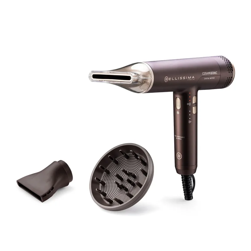 Bellissima - Secador de pelo Bellissima Ceramisonic con Motor Digital.