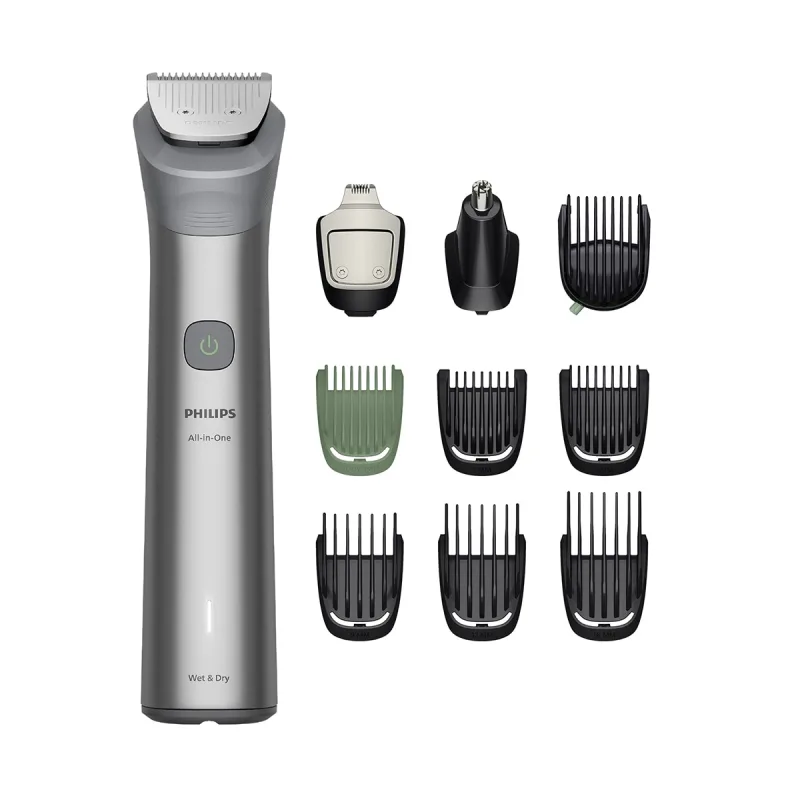 Philips - Recortador Todo-en-uno Philips Serie 5000, MG5921/15, 10-en-1.