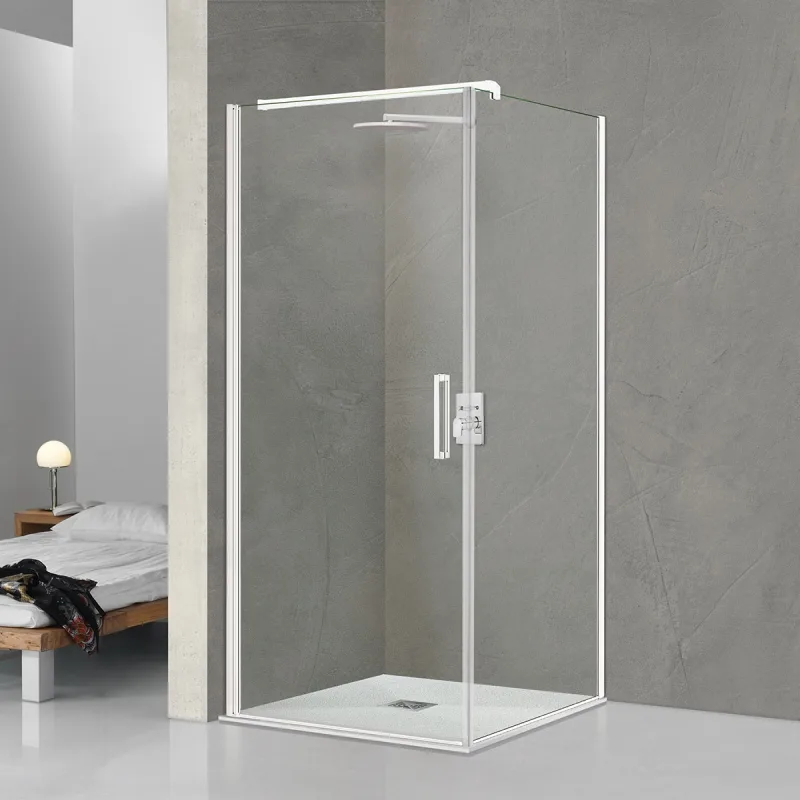 Ibermampara - Mampara de ducha angular Arizona 1PL Ibermampara.