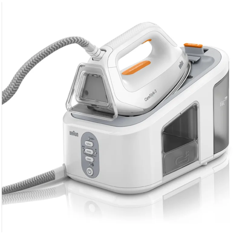 Braun - Centro de planchado Braun CareStyle 3 IS3132WH con depósito de agua de 2 L..