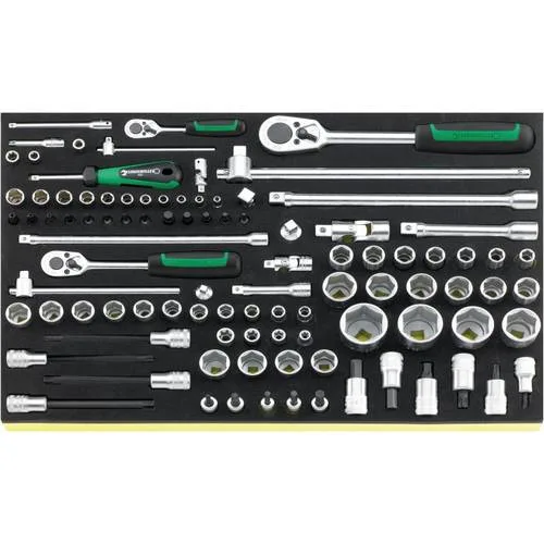 Stahlwille 96832095 juego herramientas, sistema bandejas tool control tcs 40/456/52/78/19