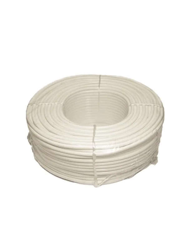 Manguera blanca rollo 100mtr. 2x1,5mm²