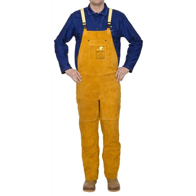 Mono con protección de pecho y dorso cerrado weldas golden brown