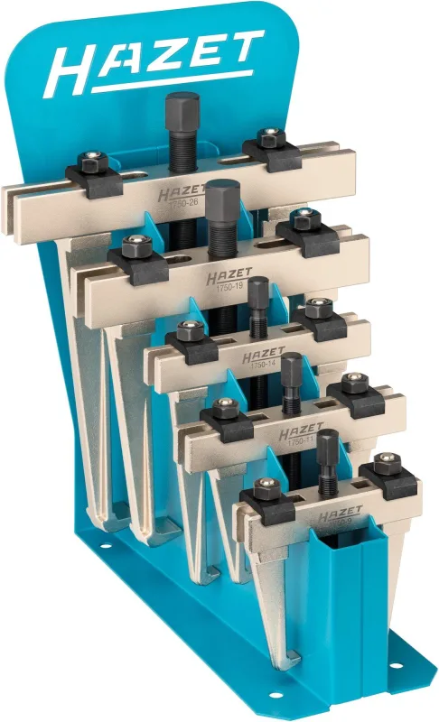Hazet 1750/5 juego de extractores de cierre rápido ∙ 2 brazos
