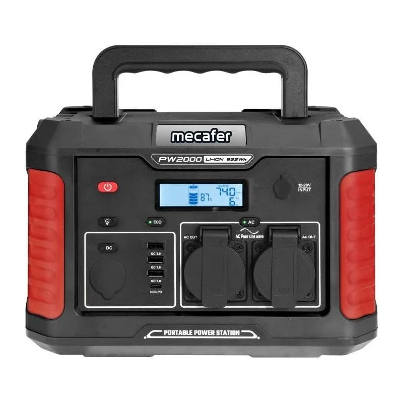 Central eléctrica mecafer 2000w - pw2000