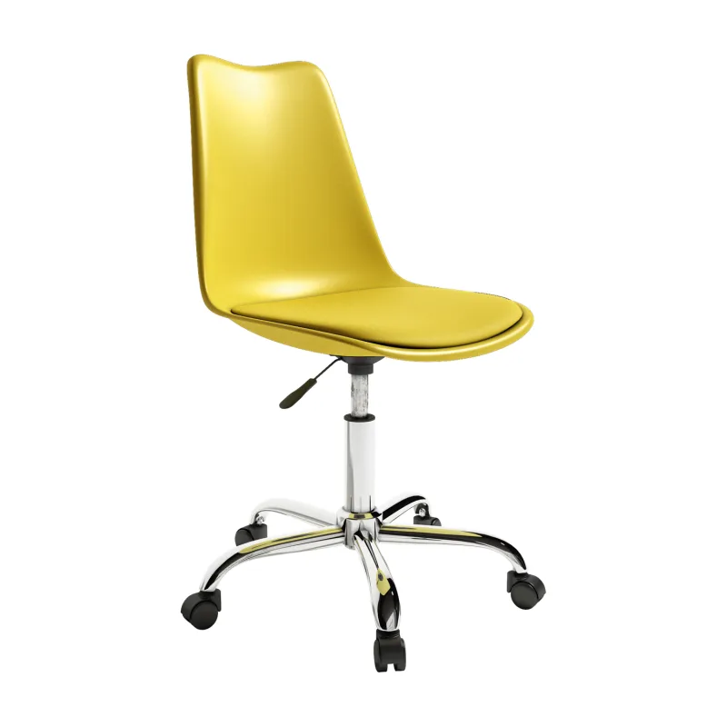 Silla de escritorio con ruedas modelo bremen - ergonomía y comodidad - marca premium