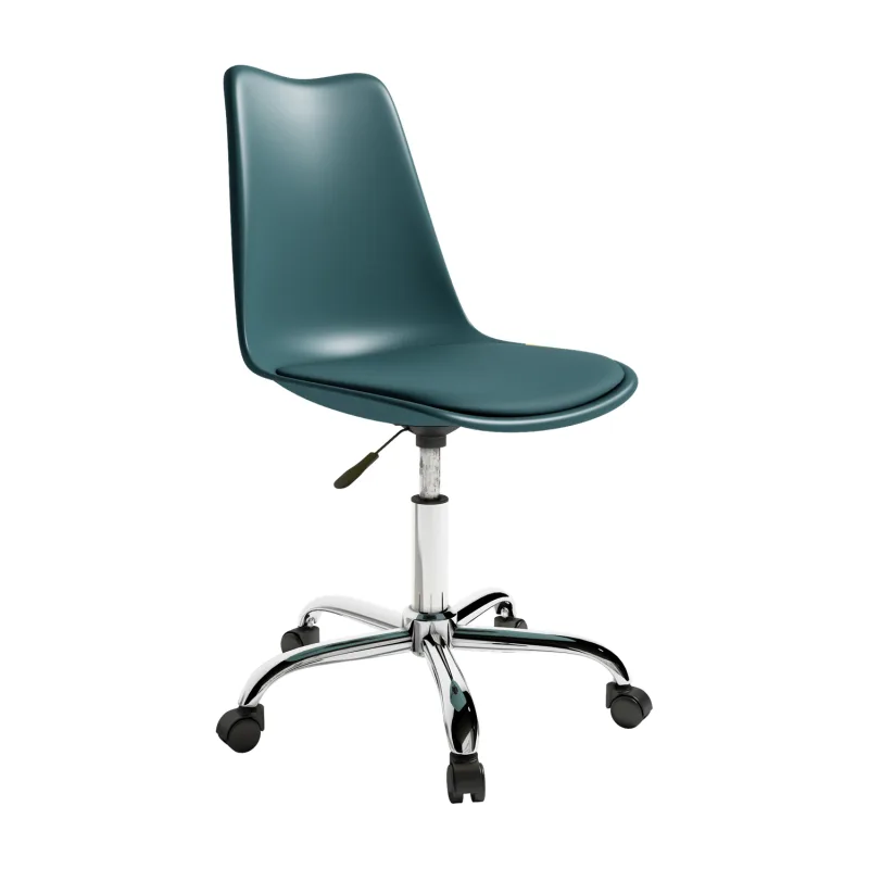 Silla de escritorio con ruedas modelo bremen - ergonomía y comodidad - marca premium