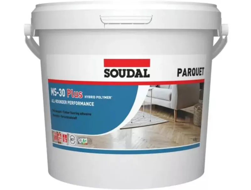 Ms-30plus - adhesivo polimérico para suelos de madera ec 1 plus - soudal - 16 kg
