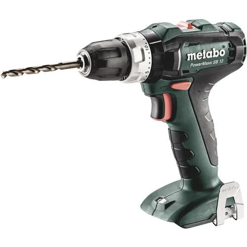 Metabo 601076890 - taladro percutor versión sin baterías 12v li-ion powermaxx sb 12
