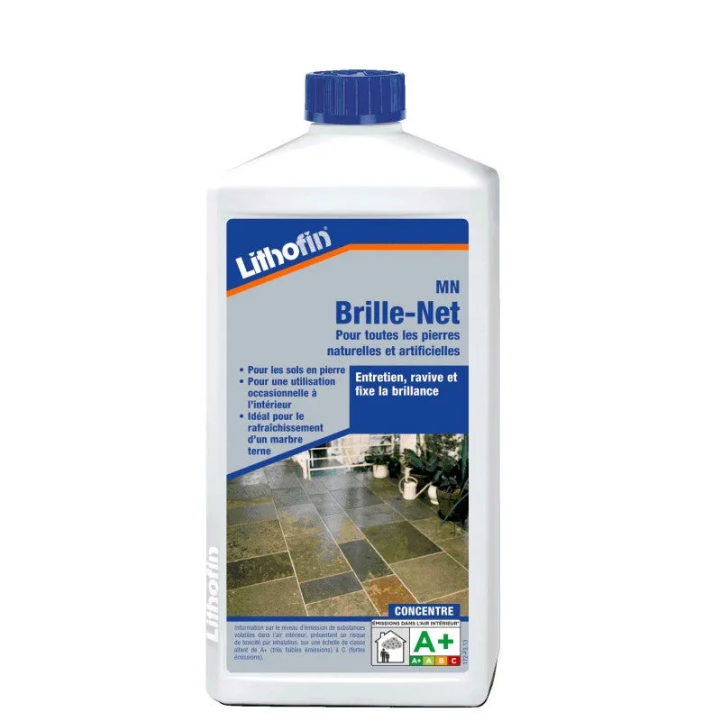 Mn brille-net - vitrificador para mantener el brillo de las superficies de piedra - lithofin - 5 l