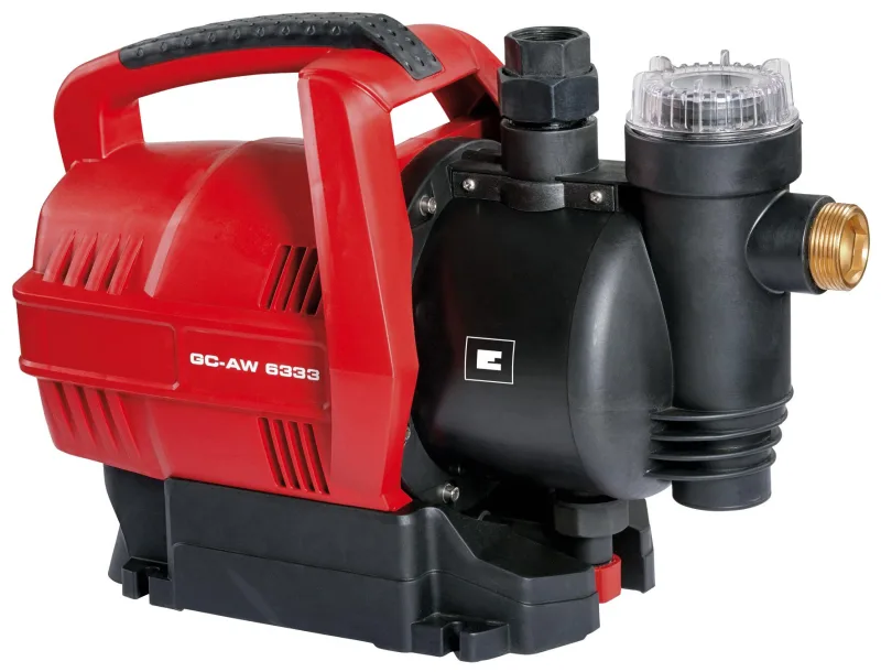 Bomba de superficie einhell gc-aw 6333 de 630w y caudal máximo 3.8 l/h