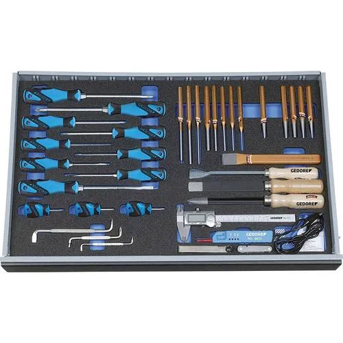 Gedore 2005 ct4-2160-119 assortiment d’outils en module check-tool 36