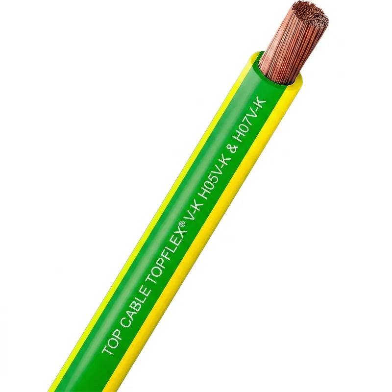 Cable top cable h07v-k 10 mm² verde/amarillo