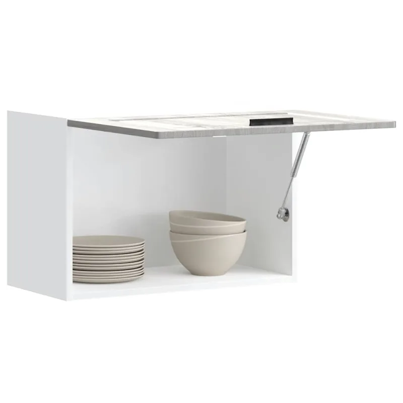 Maison exclusive - armario de pared de cocina porto gris sonoma madera ingeniería