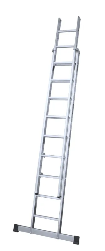 Escalera ktl de apoyo extensible 2x12 peldaños