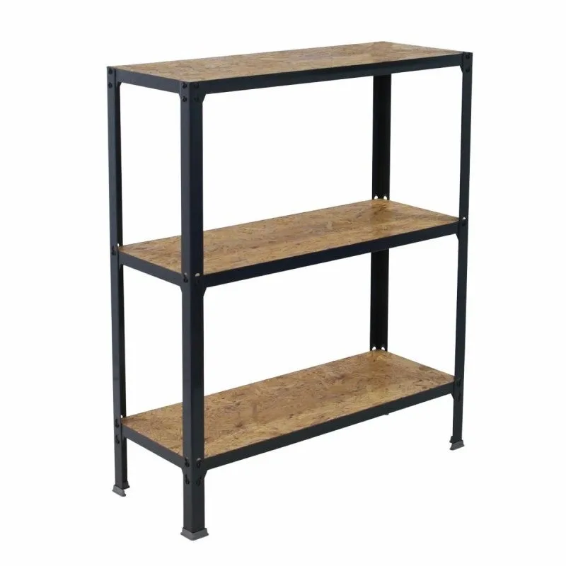 Estanteria simonhome click wood plus 3/300 antracita/osb - 8425437128875 - simon rack