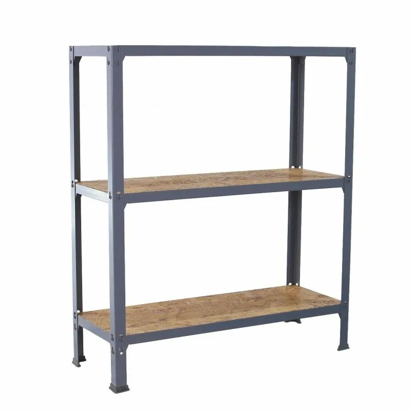 Estanteria simonhome click wood plus 3/300 gris/osb - 8425437128851 - simon rack