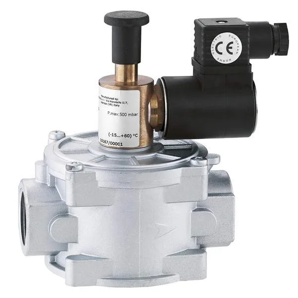 Electroválvula de gas normalmente abierta con reset manual caleffi 8390 - 230v - 1