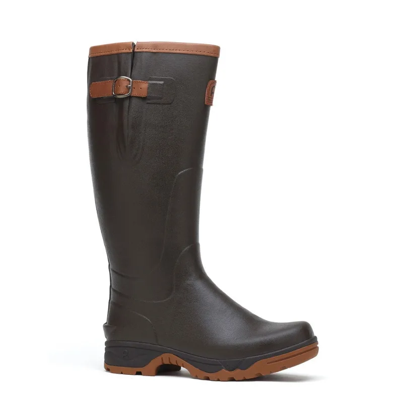Grand veneur botas de caza marrones - talla 43