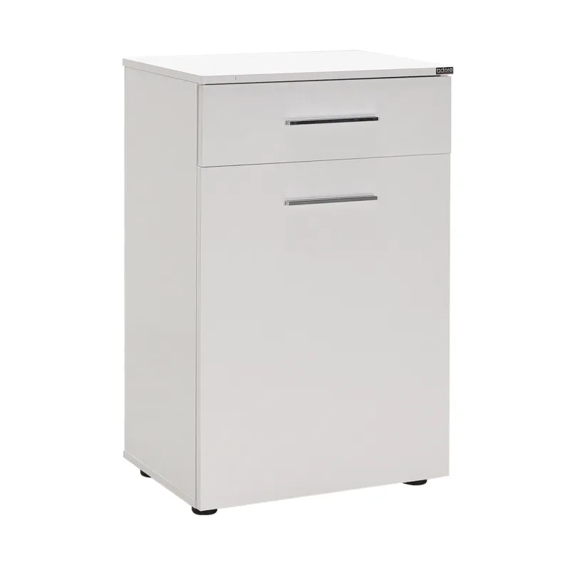 Mueble bajo con cesto para la ropa blanca lika 52 cm