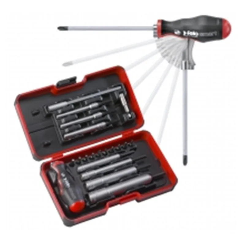 Smart evo m-tec conjunto con claves enchufables, bits, accesorios, xl-strongbox 20-pc.